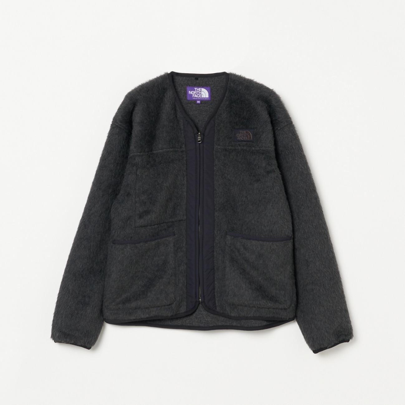 PLAS WOOL FLEECE CARDIGAN 詳細画像 チャコールグレー 1