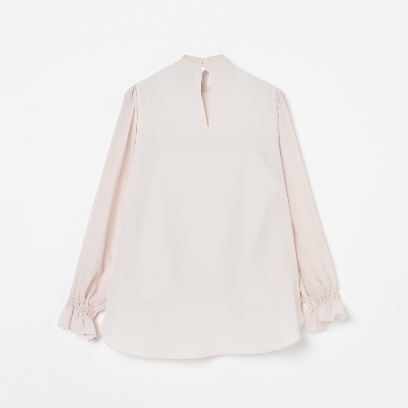 PLEATED COLLAR BLOUSE 詳細画像 ベージュ 1