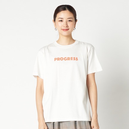 PROGRESS TEE 詳細画像 アイボリー 1