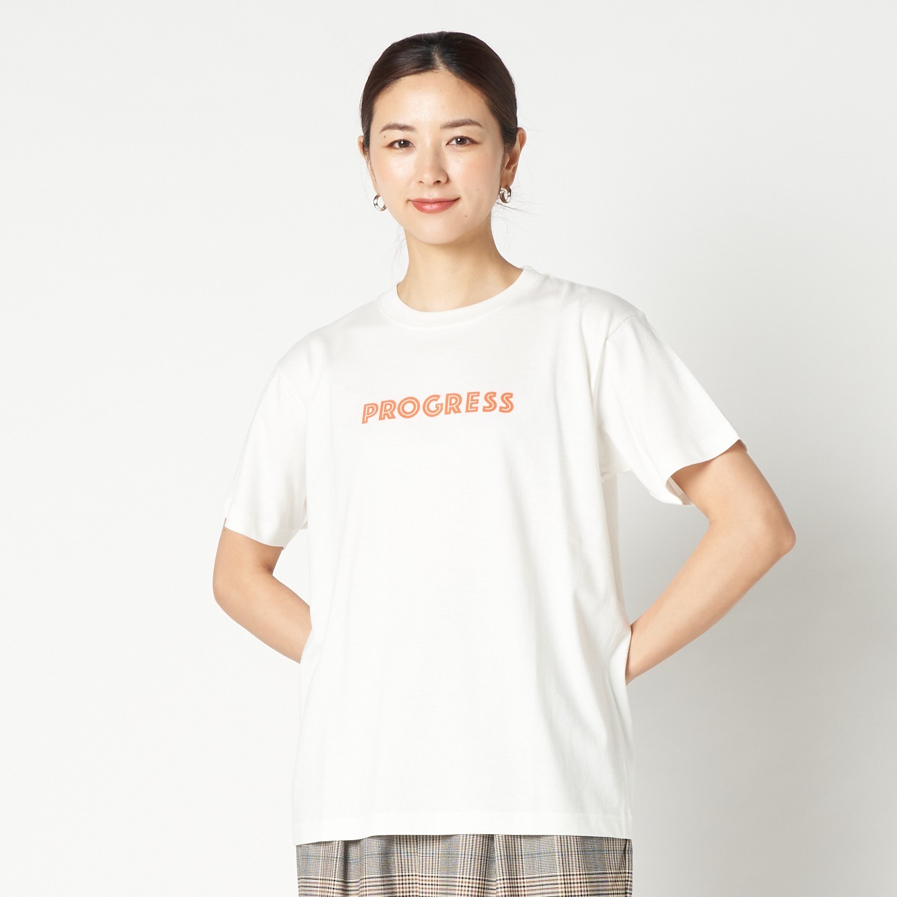 PROGRESS TEE 詳細画像 アイボリー 4