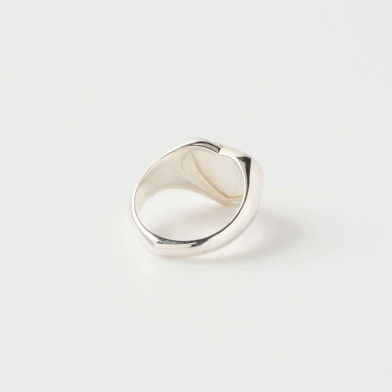 SMALL PEARL HEART RING 詳細画像 シルバー 2