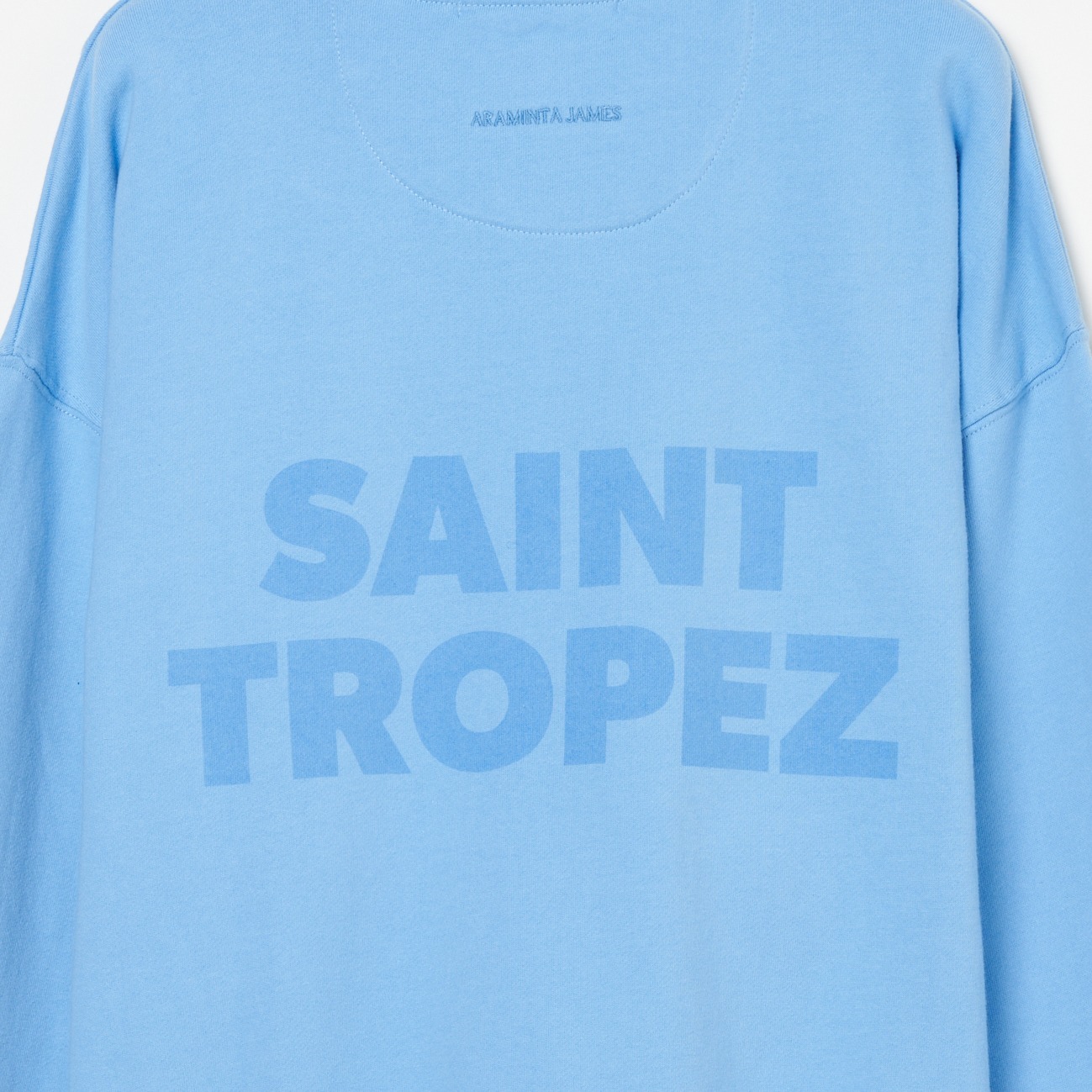 SAINT TROPEZ SWEAT 詳細画像 スカイブルー 4