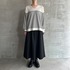 BORDER V-NECK KNIT 詳細画像