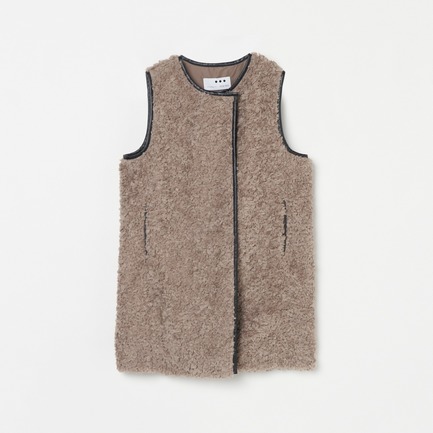 POODLE BOA GILET