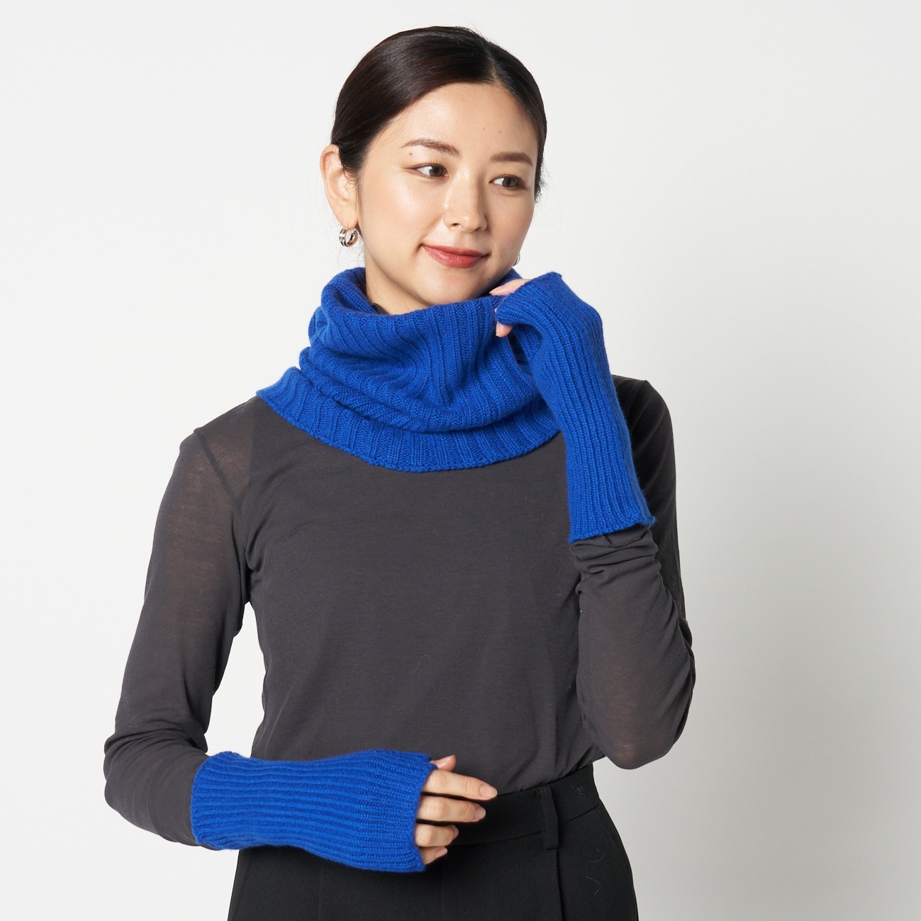 2x2 RIB SNOOD 詳細画像 ロイヤルブルー 2