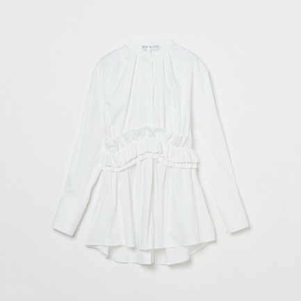 WAIST FRILL BLOUSE 詳細画像 ホワイト 1