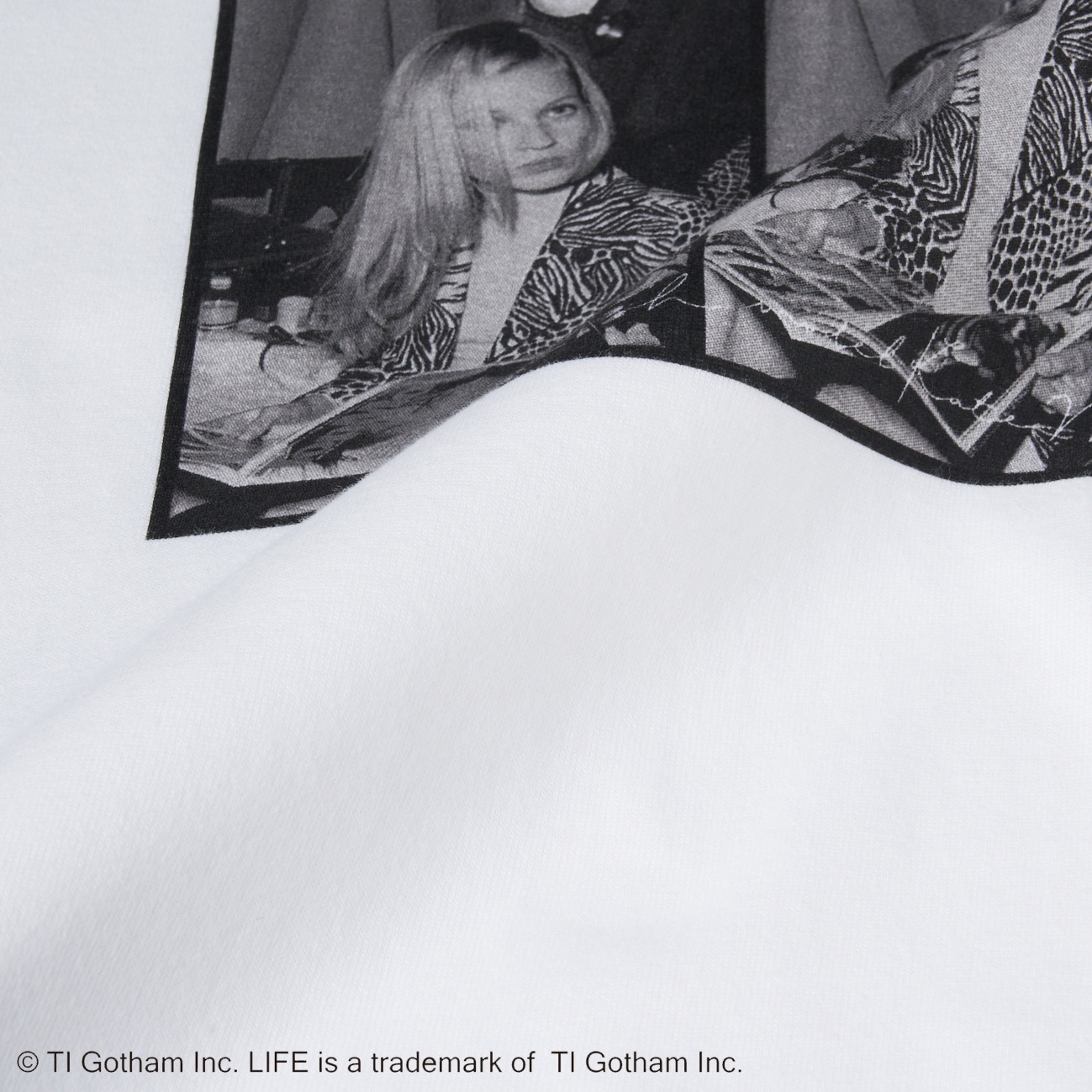 LIFE KATE MOSS LONG SLEEVE TEE 詳細画像 ホワイト 6