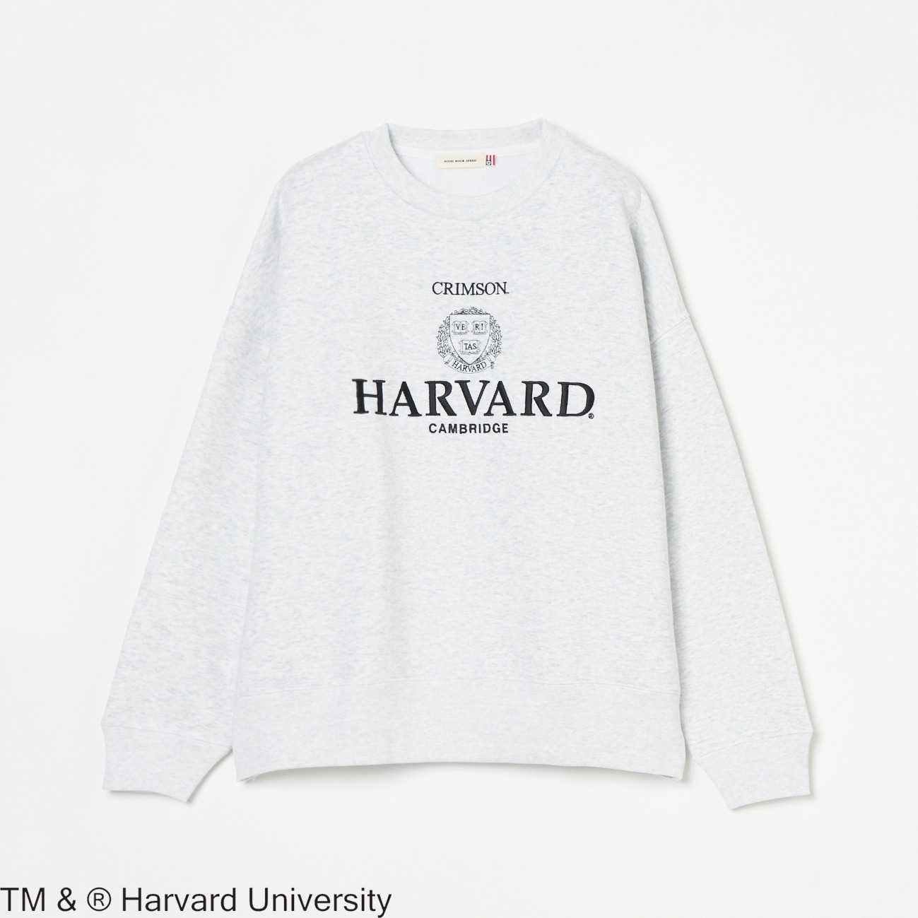 HARVARD CREWNECK SWEAT 詳細画像 ライトグレー 1