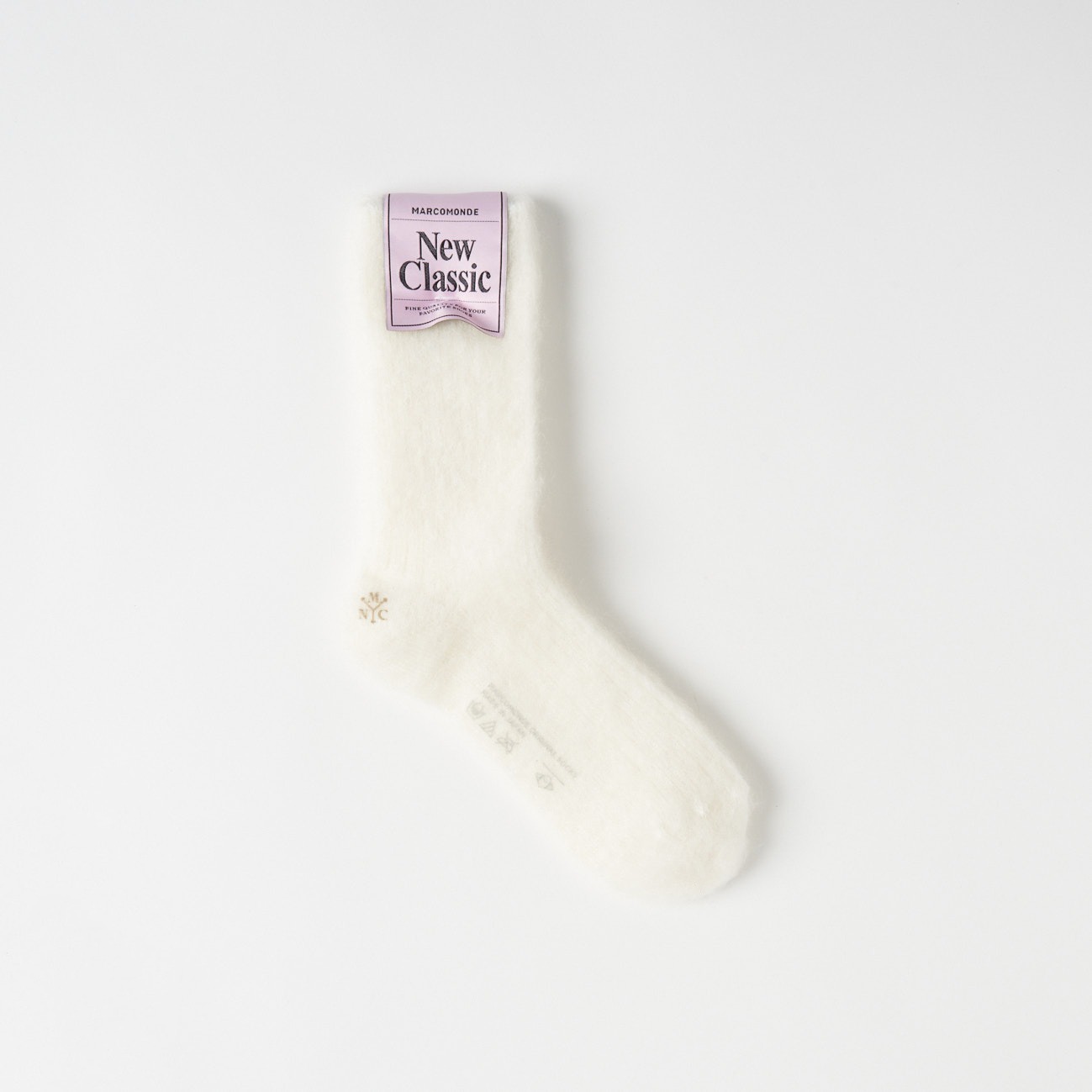 MOHAIR SOCKS 詳細画像 ホワイト 1