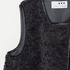 Poodle boa long vest 詳細画像