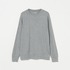 Brushed sweater simple crew neck 詳細画像