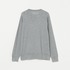 Brushed sweater simple crew neck 詳細画像