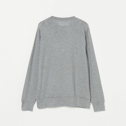 Brushed sweater simple crew neck 詳細画像 ライトグレー 1