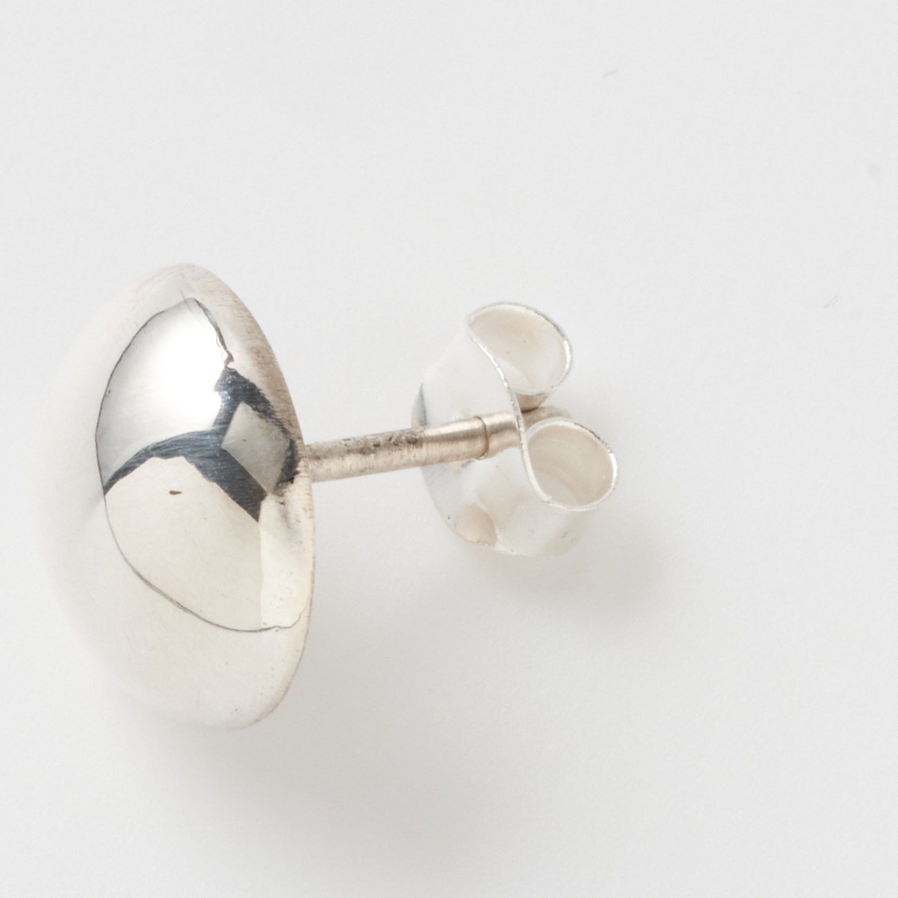 HARPO STUD PLAIN EARRINGS 詳細画像 シルバー 4