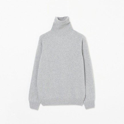 WOOL CASHMERE ROOL COLLAR