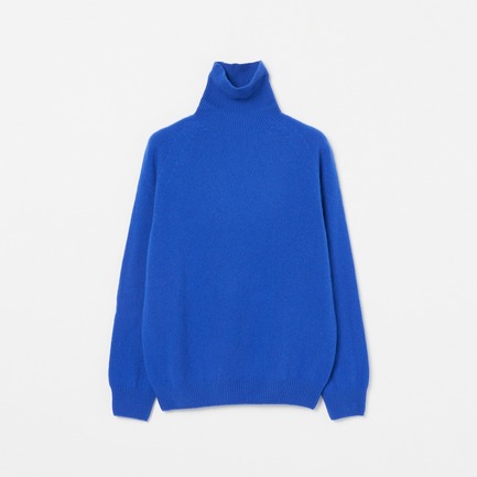 WOOL CASHMERE ROOL COLLAR