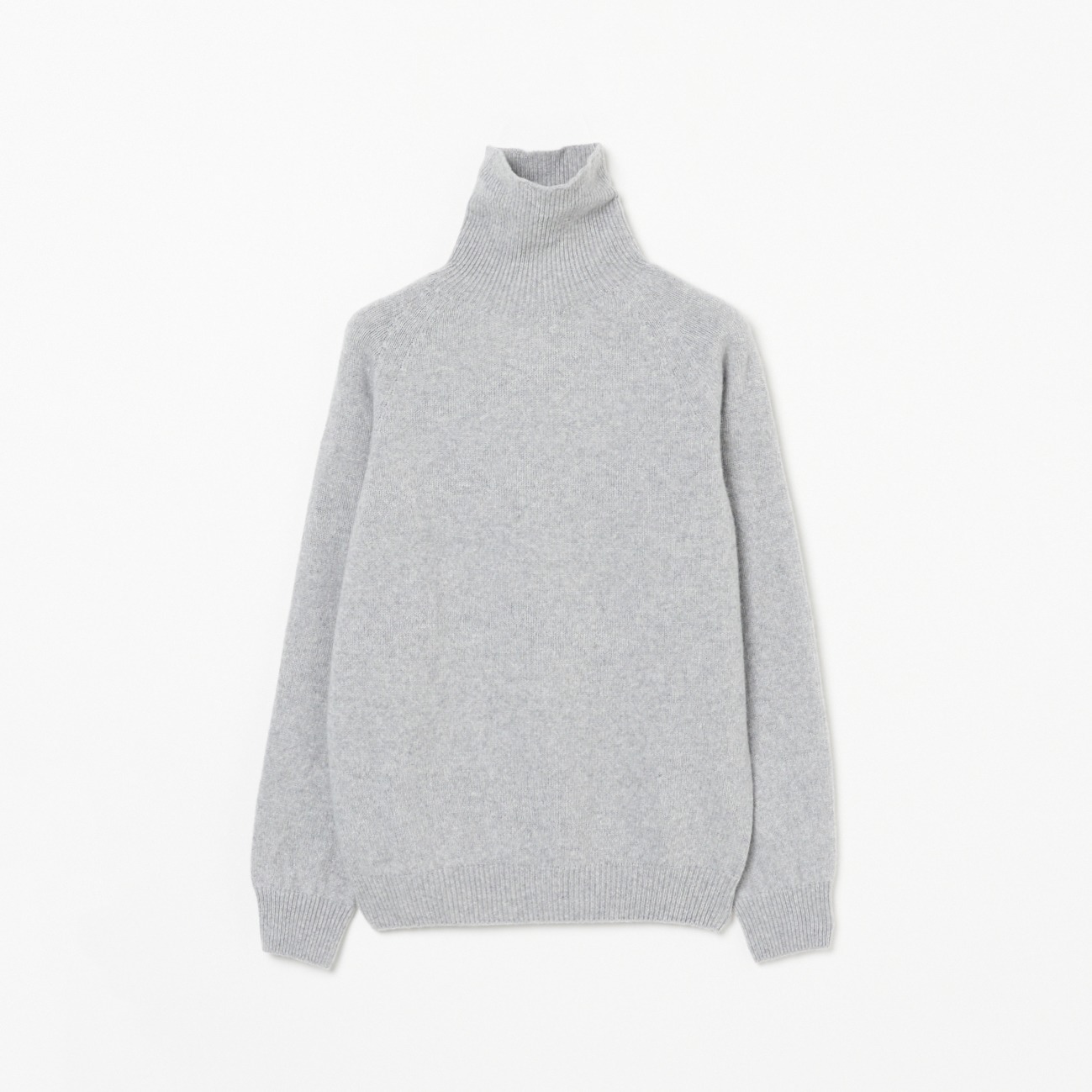 WOOL CASHMERE ROOL COLLAR 詳細画像 ライトグレー 1