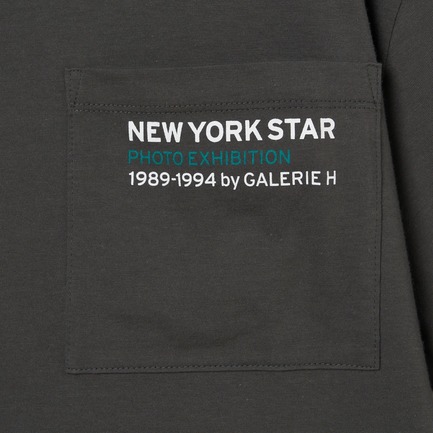 NEW YORK STAR T SHIRT 詳細画像 チャコールグレー 5