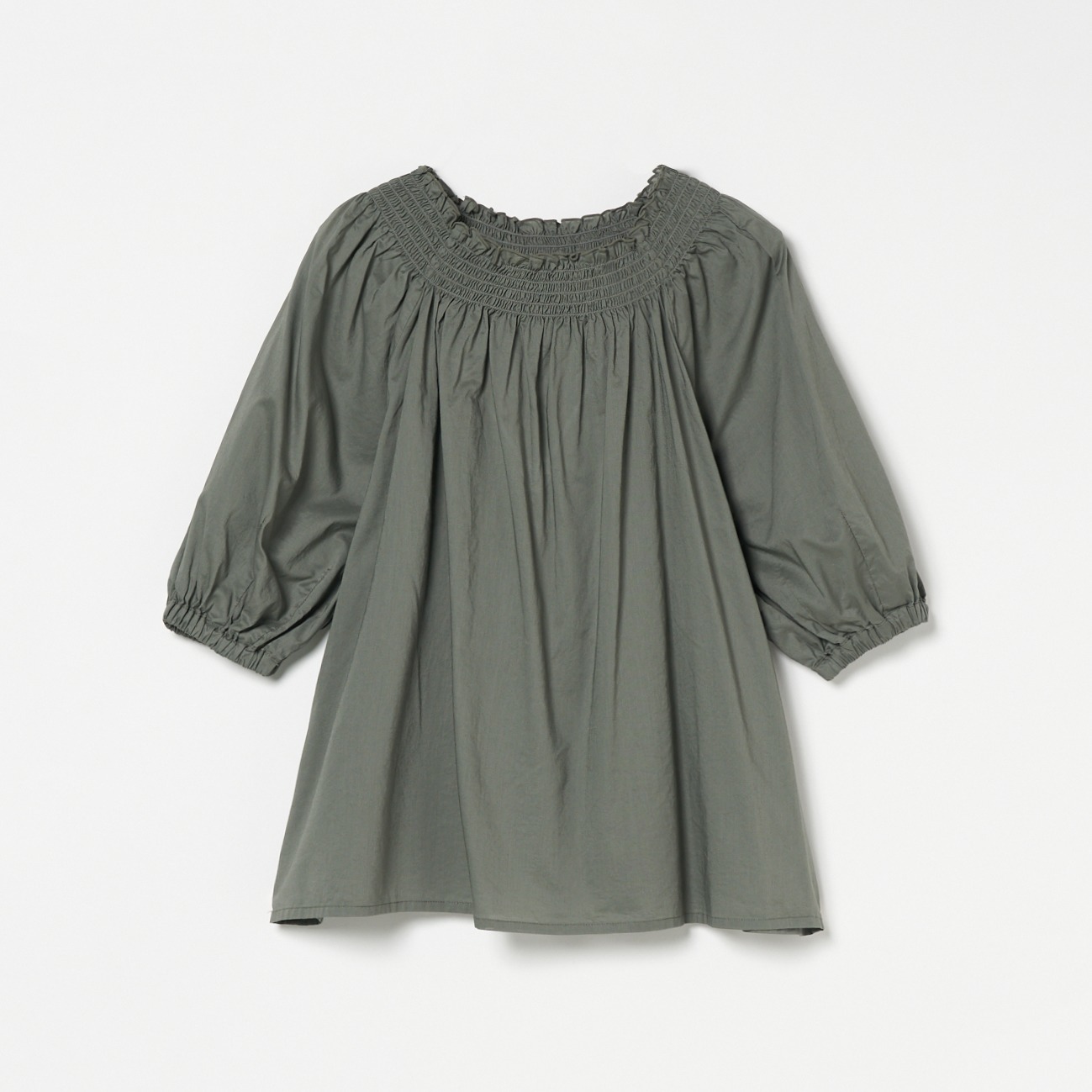 COTTON LAWN BLOUSE 詳細画像 カーキ 1