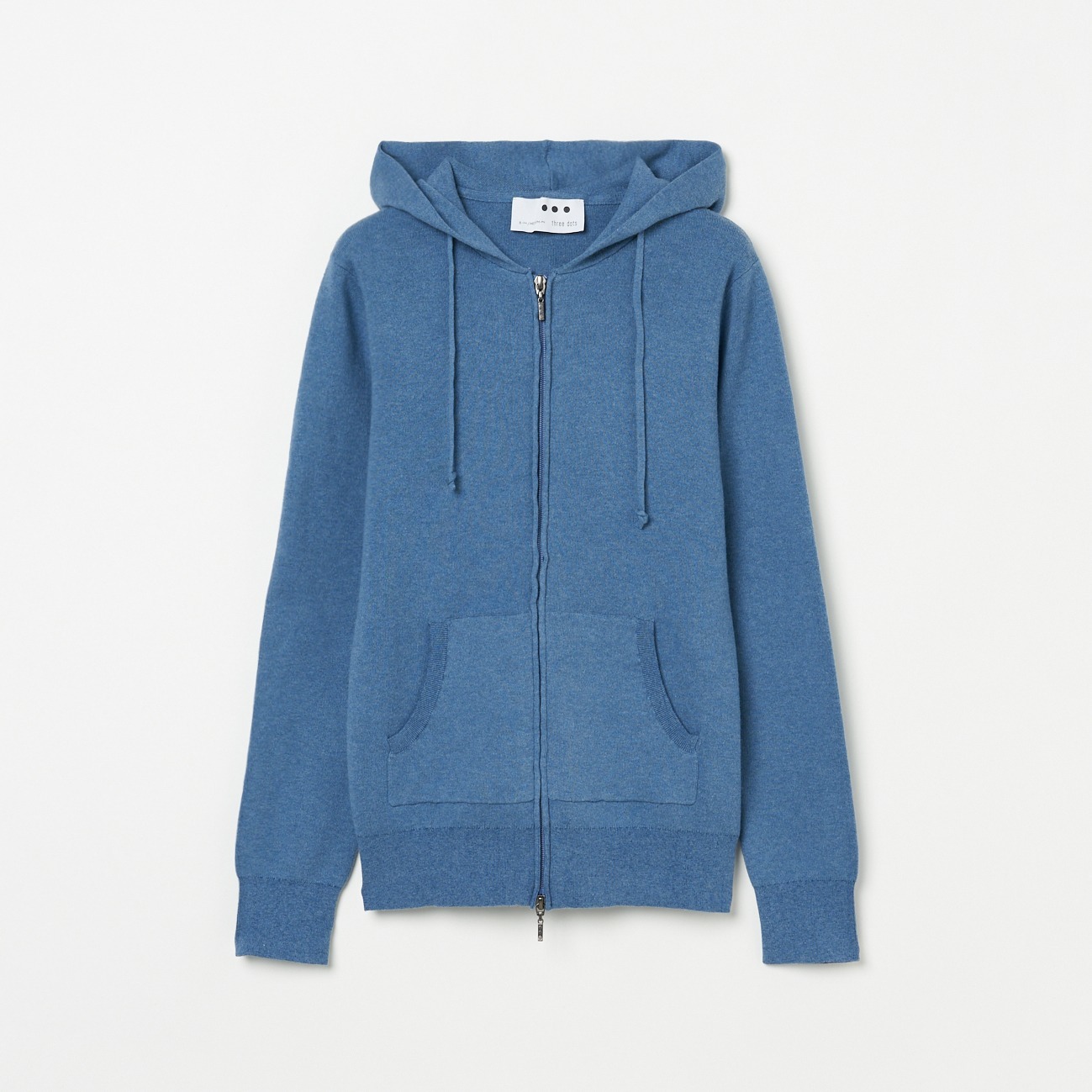 TD CTN MELANGE LS HOODY 詳細画像 ネイビー 1