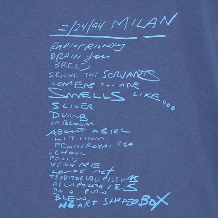 NIRVANA TEE 詳細画像 ネイビー 5