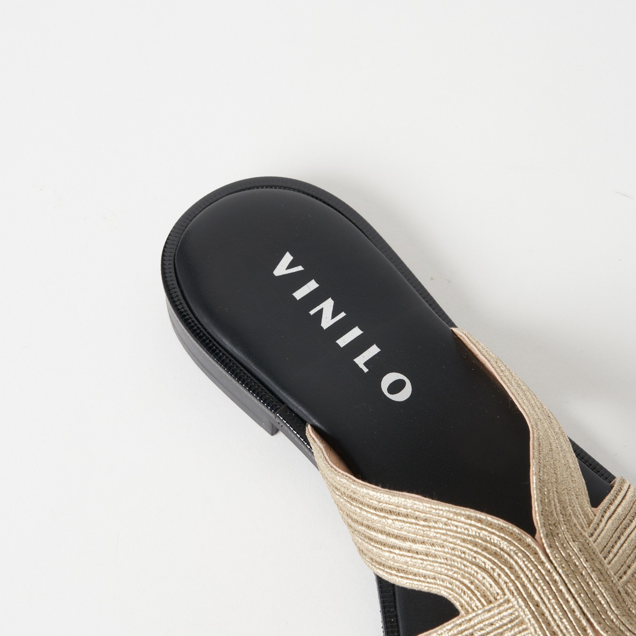 VINILO FLAT SANDAL 詳細画像 ゴールド 6