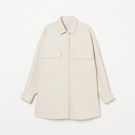 COTTON TWILL BIG SHIRT