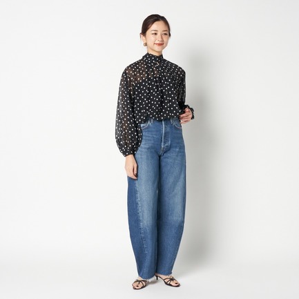 DOT BOWTIE BLOUSE 詳細画像 ホワイト 7