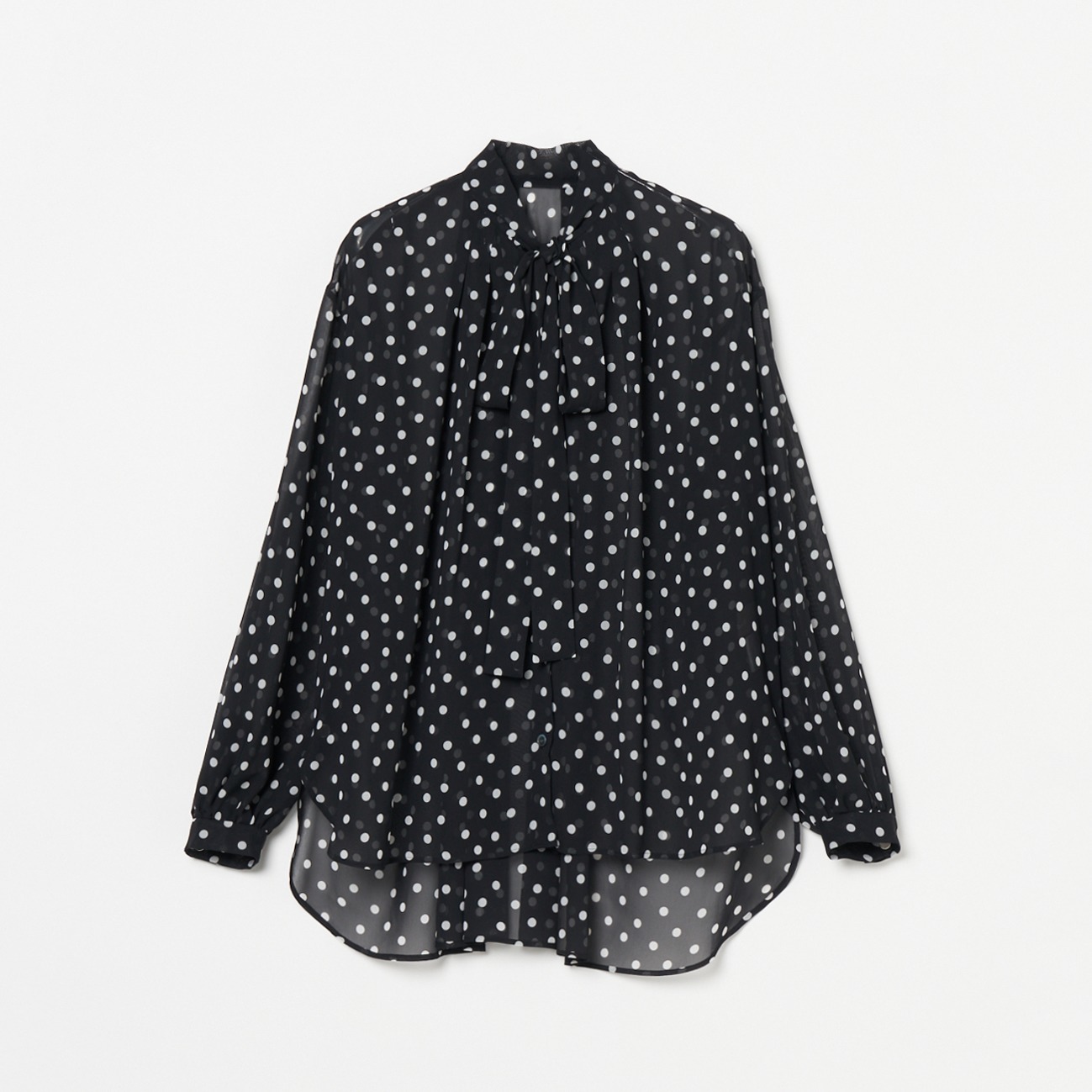 DOT BOWTIE BLOUSE 詳細画像 ブラック 1