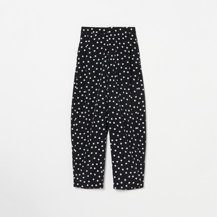 DOT PRINT CURVEY PANTS