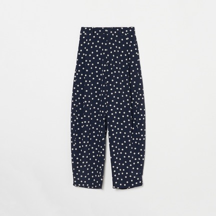 DOT PRINT CURVEY PANTS