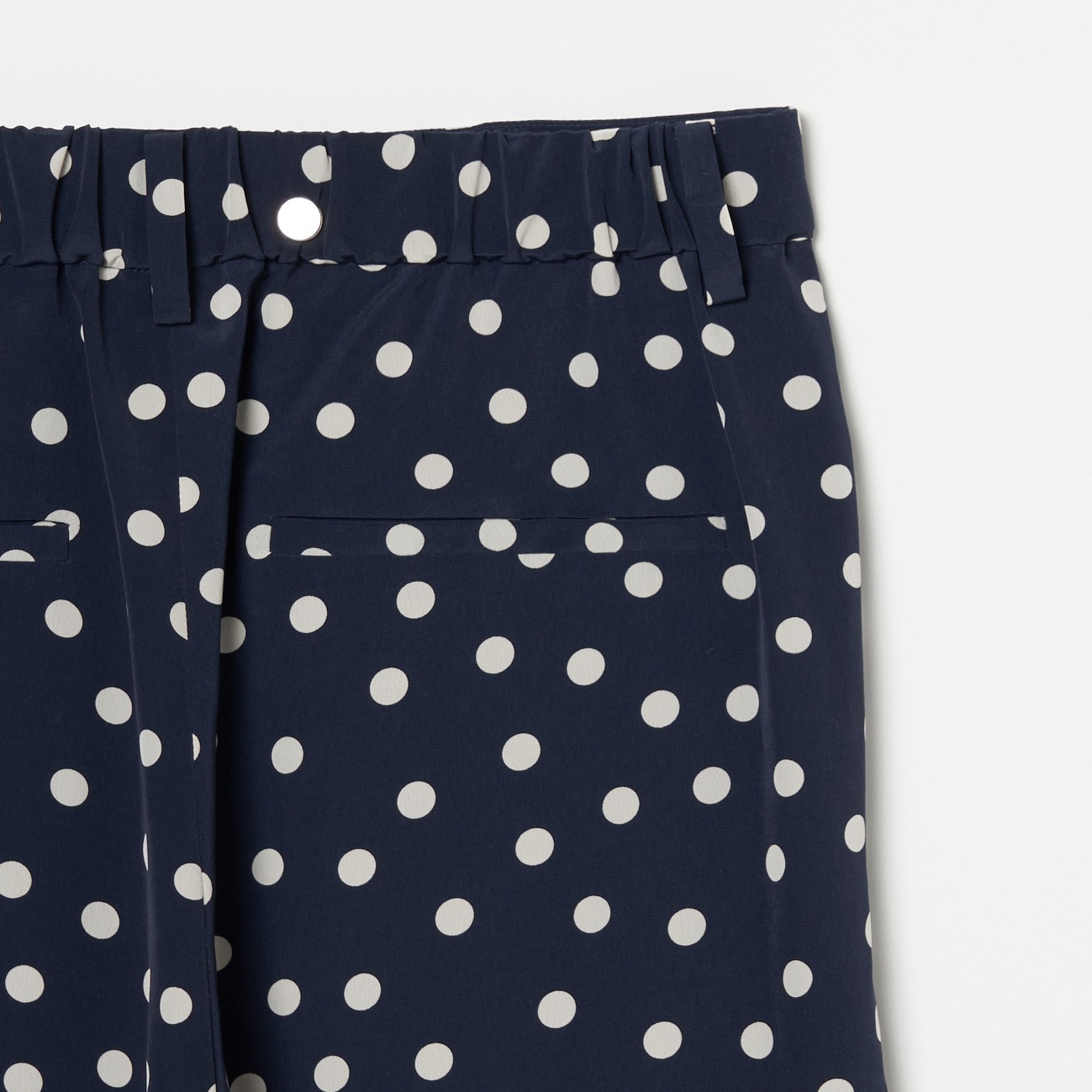 DOT PRINT CURVEY PANTS 詳細画像 ネイビー 4