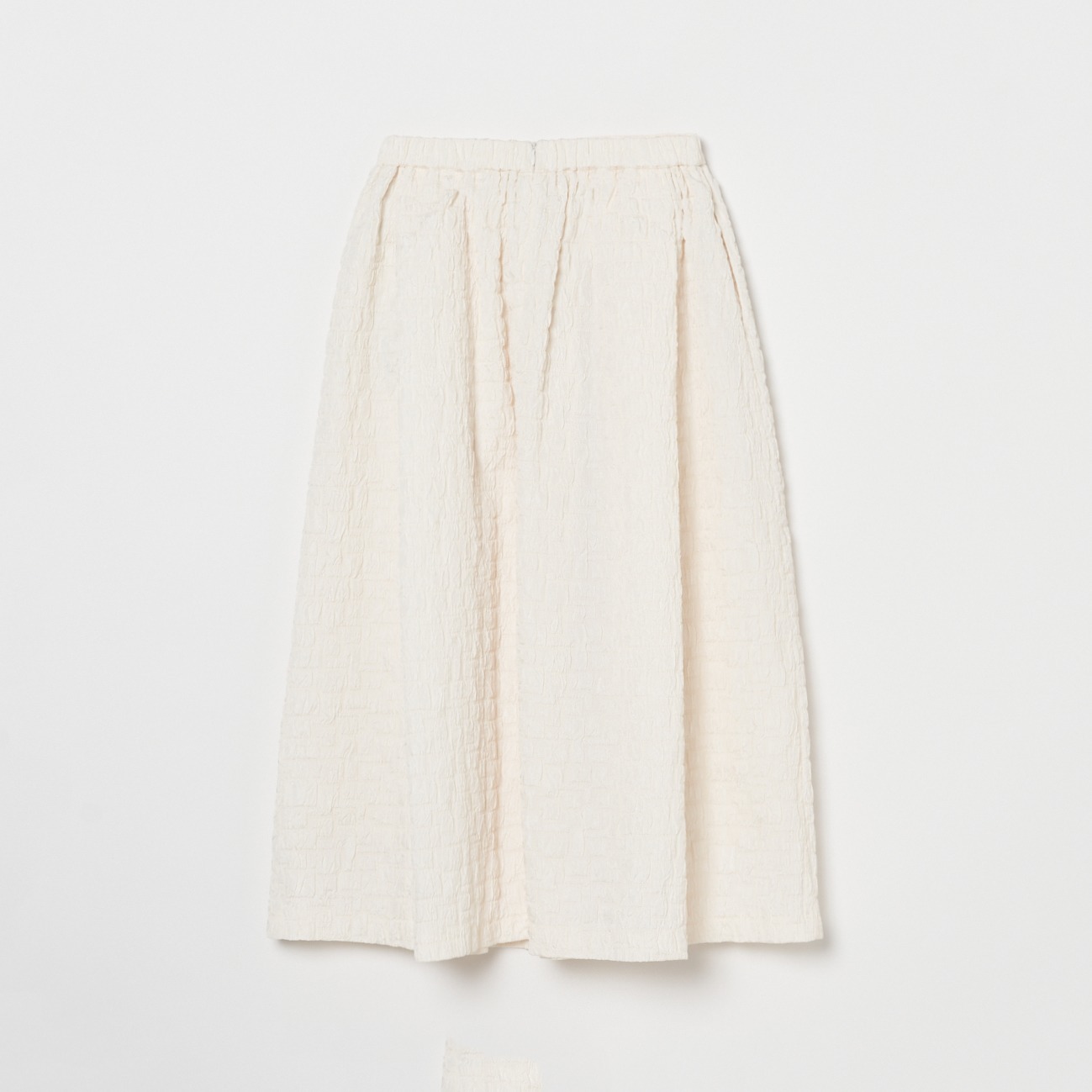 JACQUARD A LINE SKIRT 詳細画像 アイボリー 1