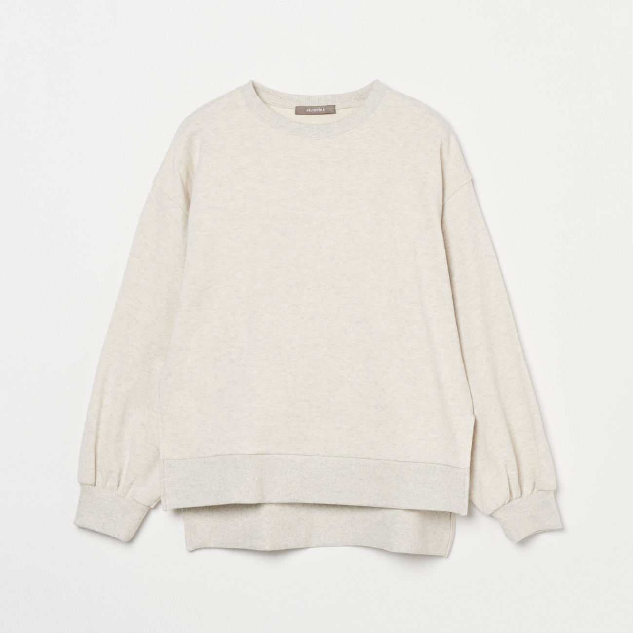 SIDE SLIT SWEAT SHIRT 詳細画像 アイボリー 1