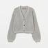 EYELET KNIT V NECK CARDIGAN 詳細画像