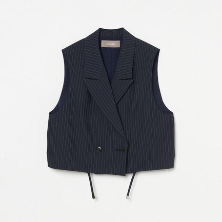 CROPPED TAILORED VEST