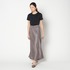 SATIN MAXI FLARE SKIRT 詳細画像