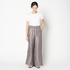 SATIN SLIT EASY PANTS 詳細画像