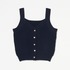 POPCORN KNIT BIJOU BUTTON VEST 詳細画像