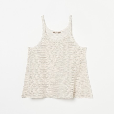 GLITTER CROCHET KNIT CAMISOLE