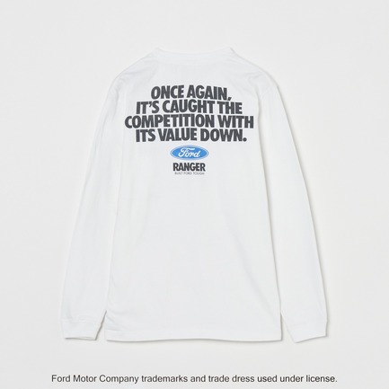 FORD Long Sleeve 詳細画像 ホワイト 1