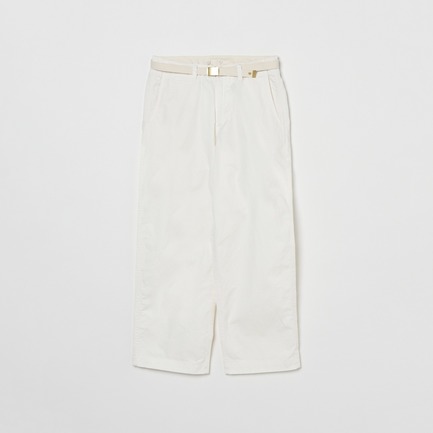 CHINO BELT PANTS